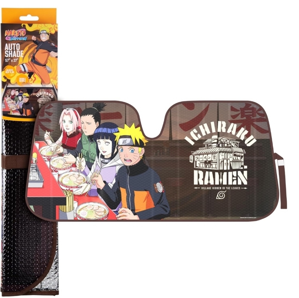 Naruto Shippuden Akatsuki Anime Officially Licensed Automotive Sunshade